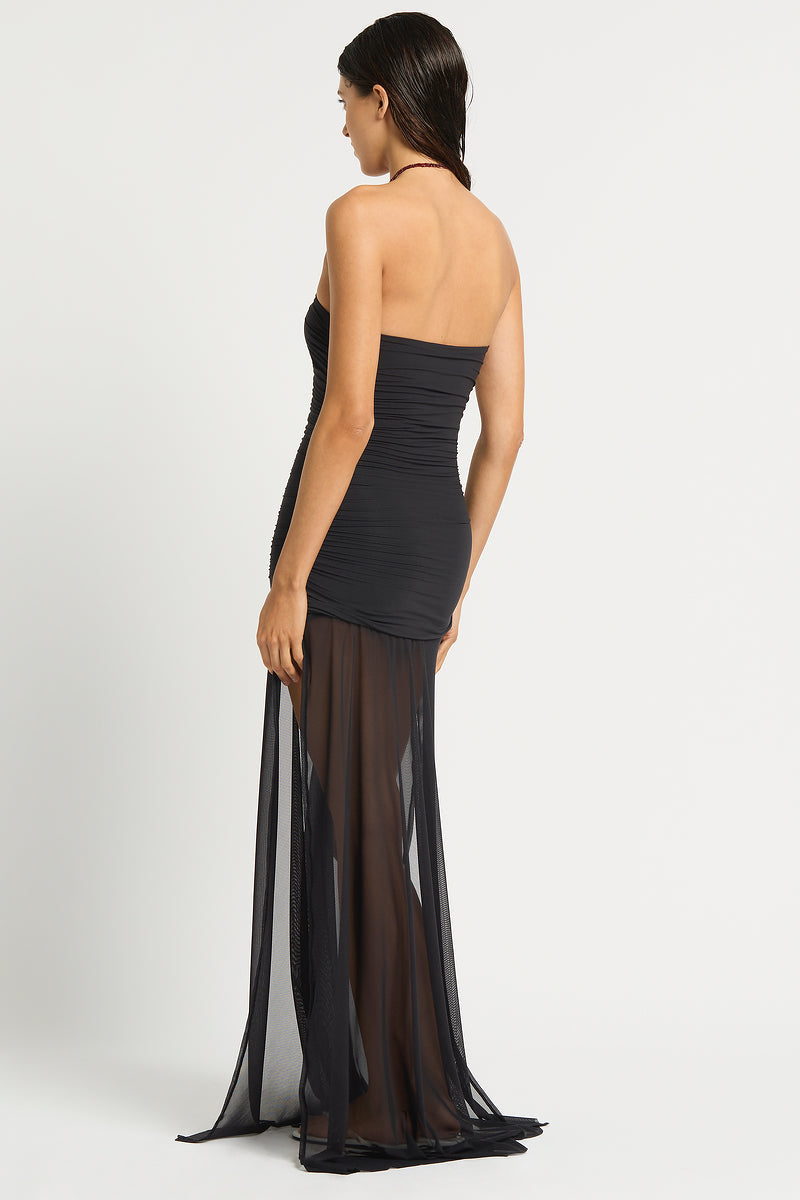 arlo maxi dress Arlo Maxi Dress in Black mesh