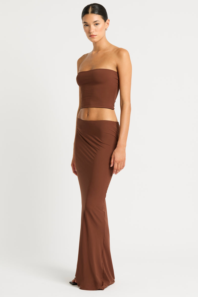 Freya Maxi Skirt/Dress in Arabica | bond-eye Australia