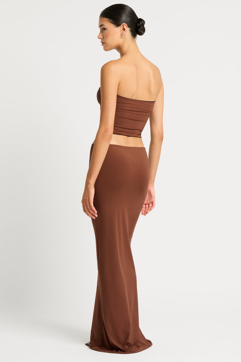 Freya Maxi Skirt/Dress in Arabica | bond-eye Australia