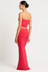 Freya Maxi Skirt/Dress in Cherry Lycra | bond-eye Australia