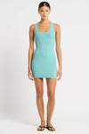 Tamsin Mini Dress in Cirrus Lycra | bond-eye Australia