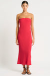 Freya Maxi Skirt/Dress in Cherry Lycra | bond-eye Australia