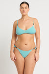 Mika Crop in Cirrus Moonstone Lycra | bond-eye Australia