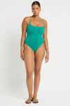 Beaded Indira One Piece in Calypso - Amanda Front