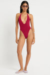 Alaia One Piece in Wine - Giovanna Front