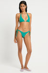 Beaded Sofie Triangle in Calypso - Giovanna Front