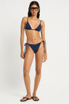 Beaded Luana Triangle in Nocturne - Giovanna Front