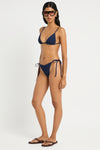 Beaded Luana Triangle in Nocturne - Giovanna Side