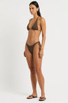 Beaded Serenity Brief in Cocoa - Nina Side