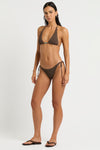 Beaded Serenity Brief in Cocoa - Nina Front 2