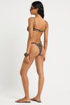 Lowri Balconette in Black / Sandstone - Giovanna Back