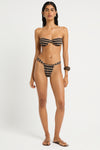 Gemma Brief in Black / Sandstone - Giovanna Detail Crop
