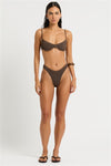 Gracie Balconette in Cocoa - Nina Front