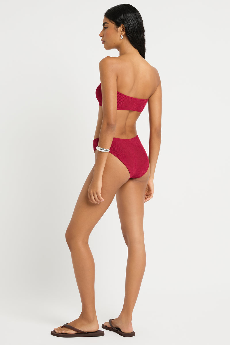 Olivia Brief in Wine - Giovanna Back