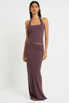 Rhiannon Top in Papillon / Fig - Giovanna Detail Crop