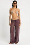 Riley Pant in Fig - Giovanna Front