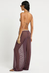 Riley Pant in Fig - Giovanna Back
