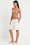 Callie Shorts in Coconut - Giovanna Side