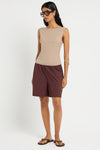 Callie Shorts in Umber - Giovanna Back