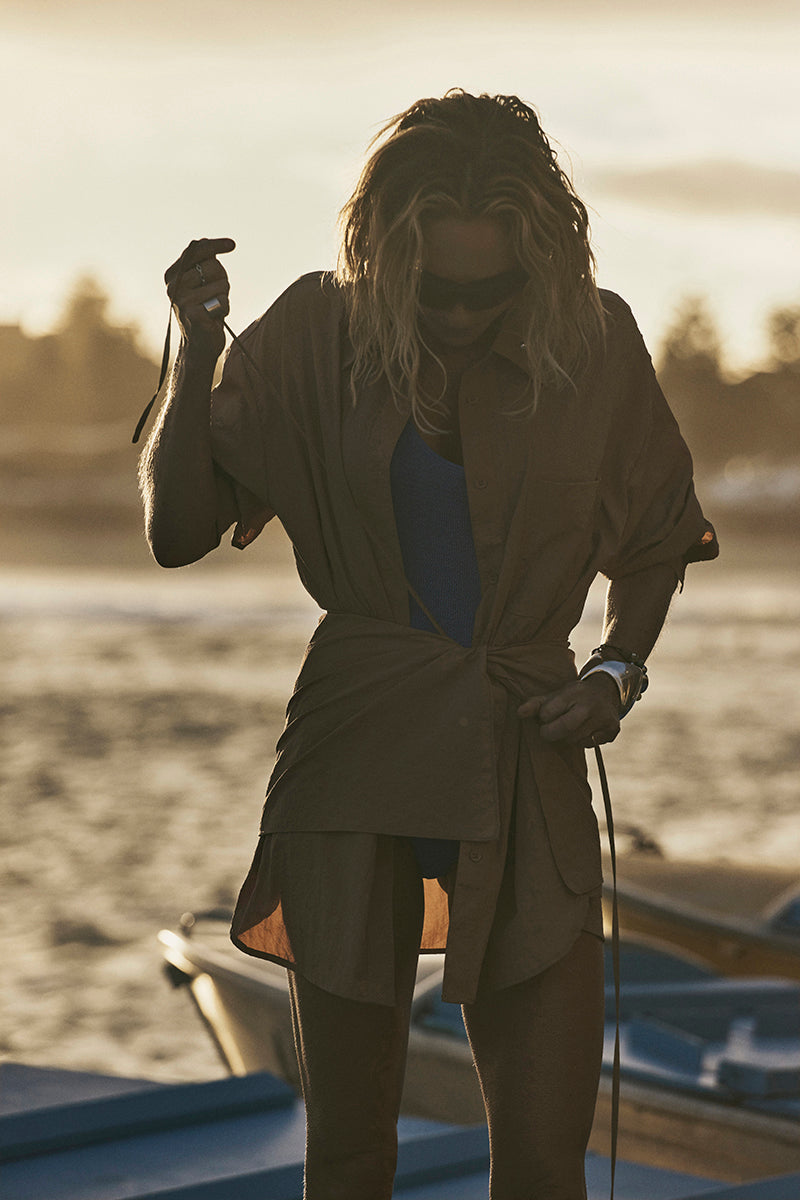 Hazel Wrap Mini Skirt