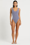 Mara One Piece - Navy / White