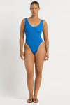 Mara One Piece in Blue Topaz - Yaz Front