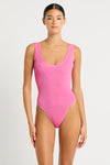 Mara One Piece in Candy Pink Recycled | bond-eye Australia