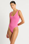 Mara One Piece in Candy Pink Recycled | bond-eye Australia