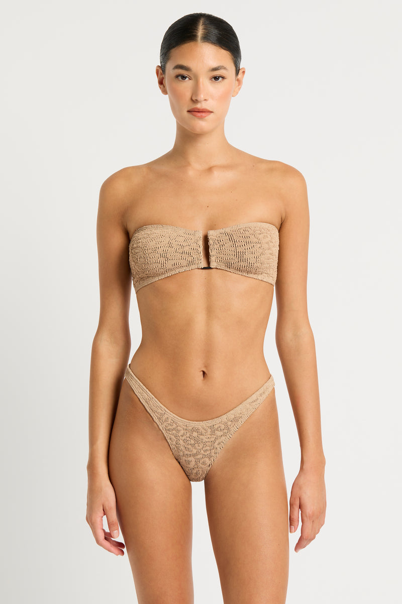 Blake Bandeau in Oat Leopard | bond-eye Australia