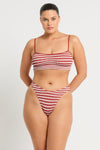 Christy Brief in Rooibos Stripe | bond-eye Australia