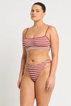 Christy Brief in Rooibos Stripe | bond-eye Australia