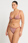 Anisha Brief in Rooibos Stripe | bond-eye Australia