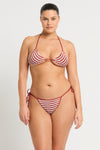 Luana Triangle in Rooibos Stripe | bond-eye Australia