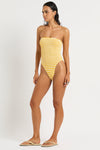 Fane One Piece in Saffron - Nina Side