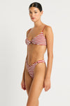 Ring Lissio Crop in Rooibos Stripe | bond-eye Australia