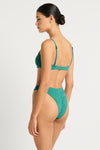 Christy Brief in Teal Lurex | bond-eye Australia