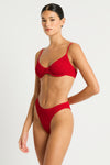 Gracie Balconette in BAYWATCH RED ECO | bond-eye Australia