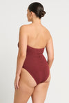 Blake One Piece in Carmine | bond-eye Australia