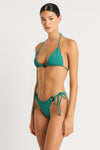 Ring Ingrid Triangle in Teal Lurex | bond-eye Australia