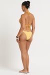 Ingrid Triangle in Saffron - Yaz Back