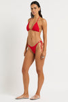 Tie Side Vista Brief in Baywatch Red - Nina Side