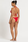 Tie Side Vista Brief in Baywatch Red - Yaz Back