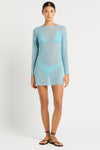 Gisele Mini Dress in Plume Mesh | bond-eye Australia