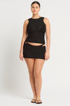 Claudia Tank Top in Black Mesh | bond-eye Australia