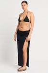 Claudia Maxi Skirt in Black Mesh | bond-eye Australia