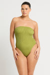 Belt Fane One Piece in Herbal Shimmer | bond-eye Australia