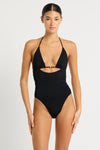 Beaded Fowler One Piece in BLACK TIGER | bond-eye Australia