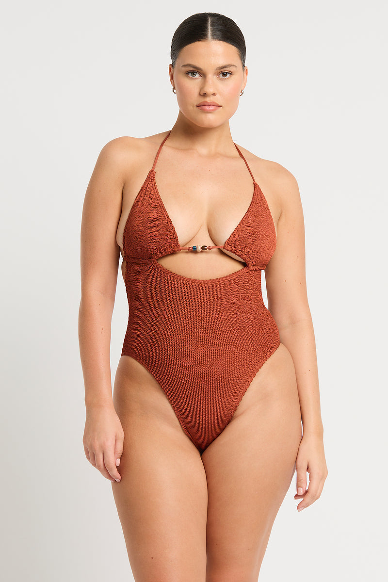 Beaded Fowler One Piece