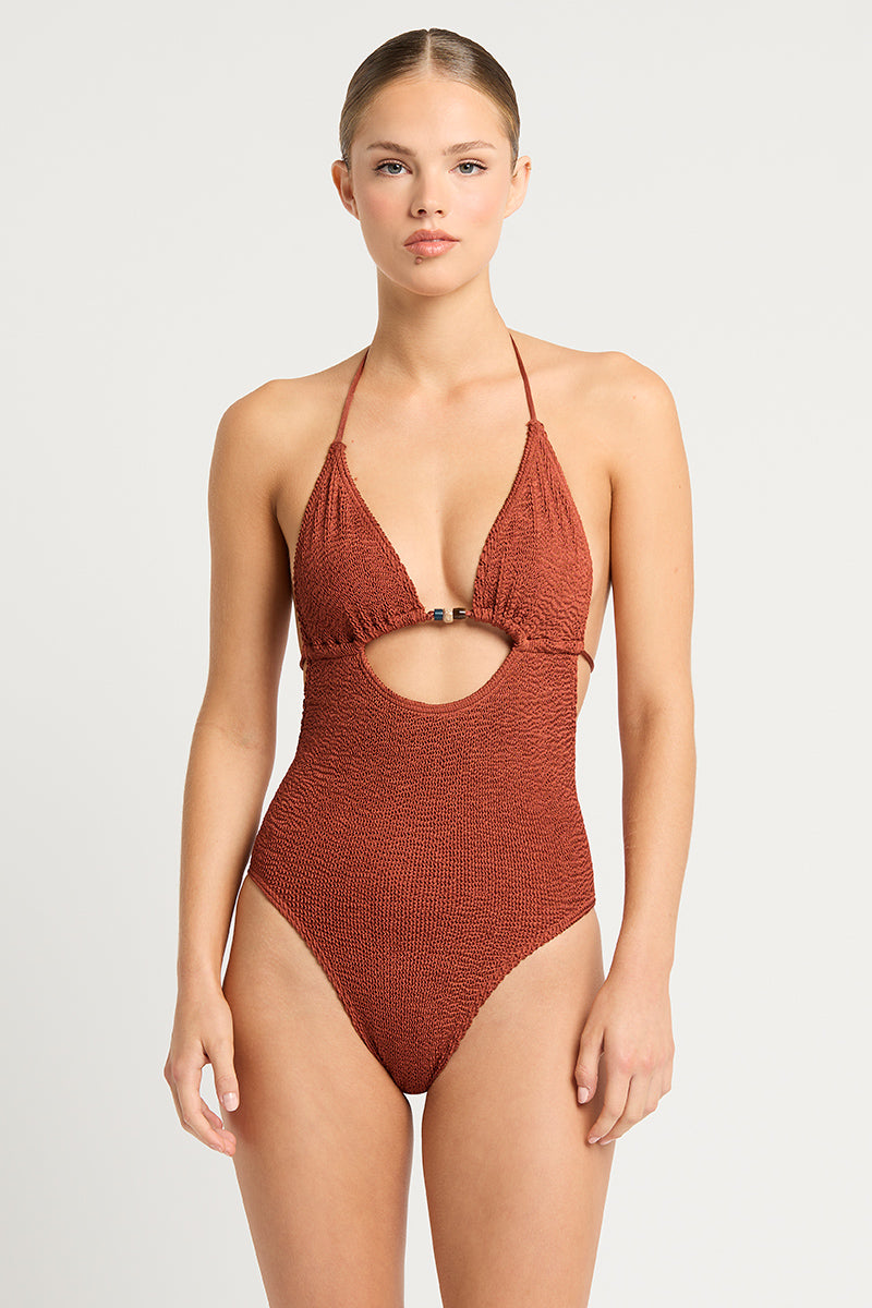 Beaded Fowler One Piece