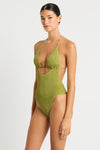 Beaded Fowler One Piece in Herbal Shimmer | bond-eye Australia